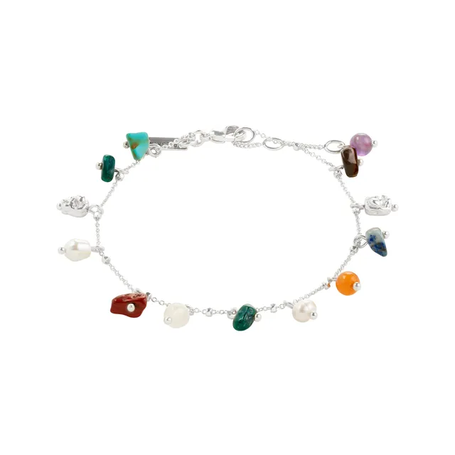 pilgrim-between-armband-versilbert-mit-edelsteinen-multi image 1