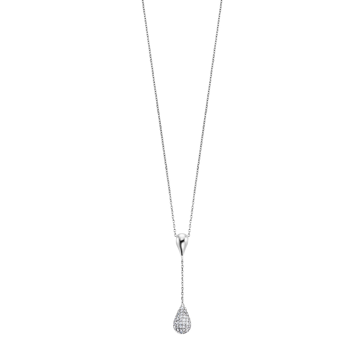 julie-julsen-crystal-drop-kette-mit-anh-nger-silber-mit-95-zirkonia image 3
