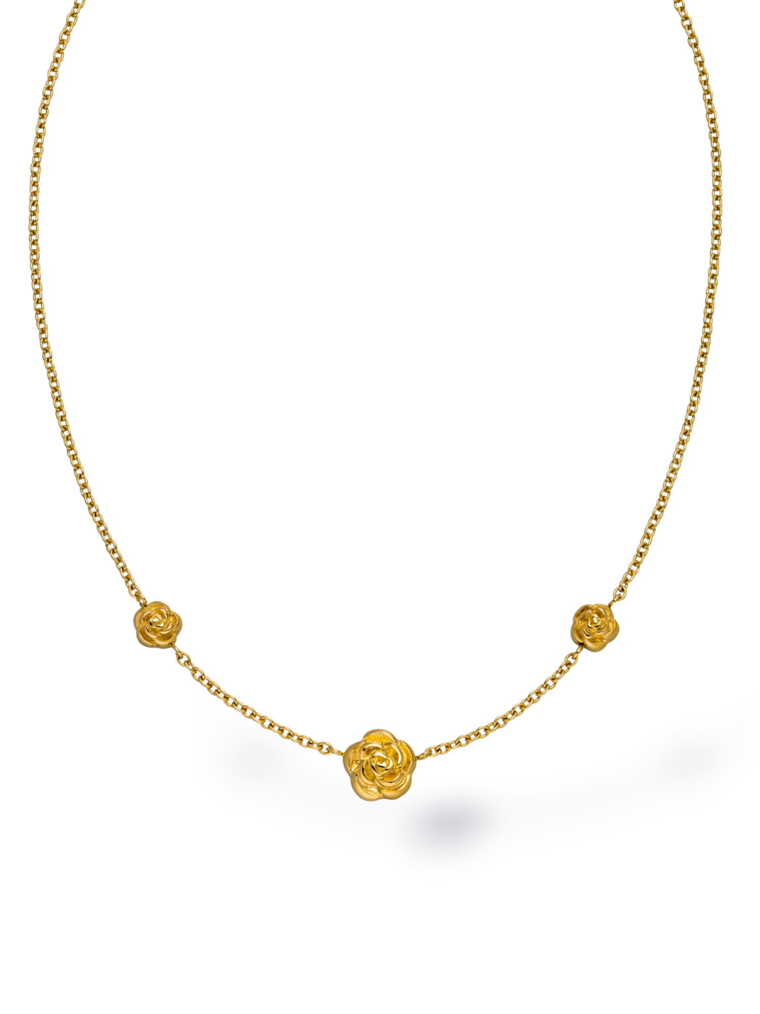 purelei-velvet-rose-kette-rosenbl-ten-anh-nger-40-45-cm image 1