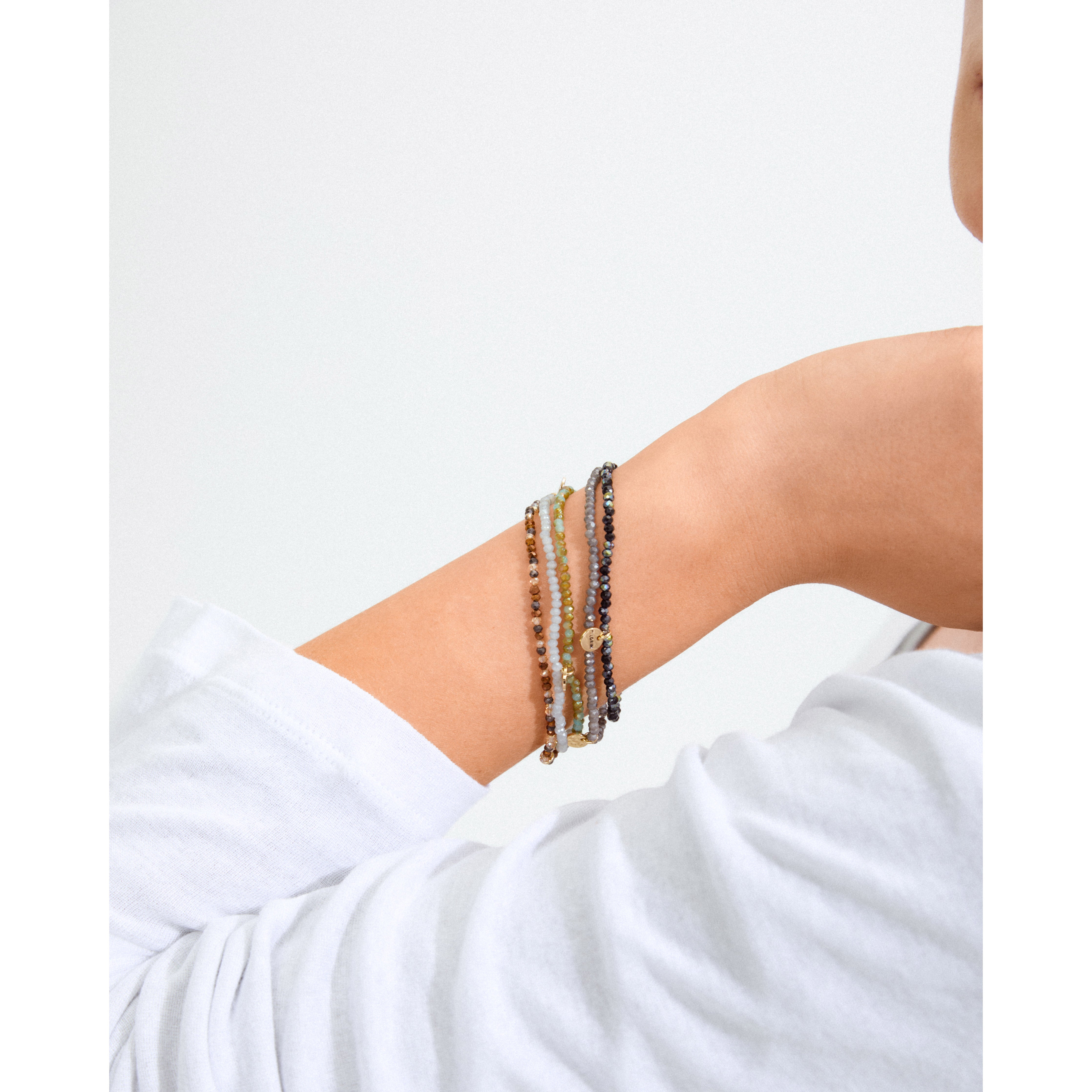 pilgrim-indie-armband-braun-goldplattiert-17-cm image 4
