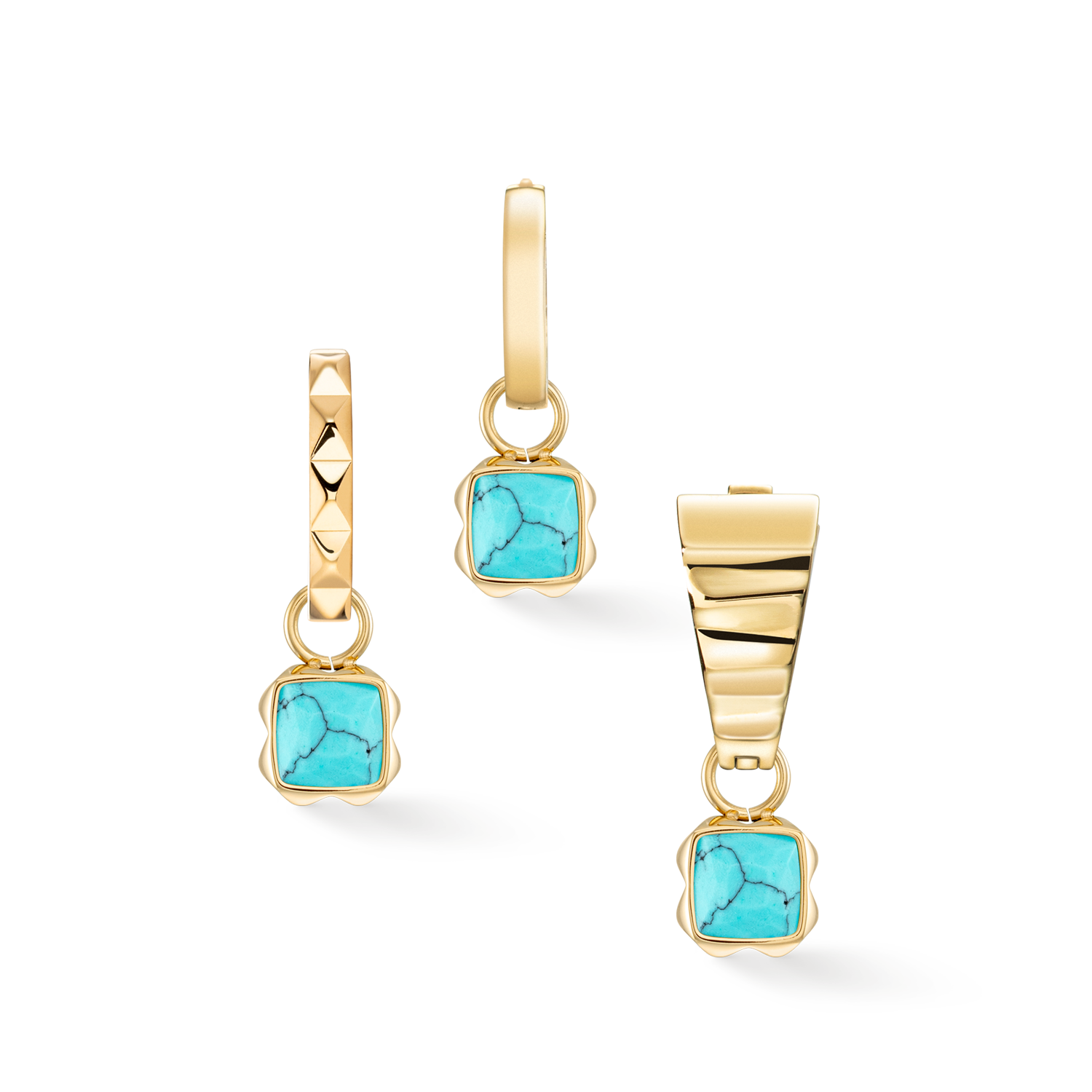 coeur-de-lion-birthstone-dezember-charm-t-rkis-gold-1-cm image 3