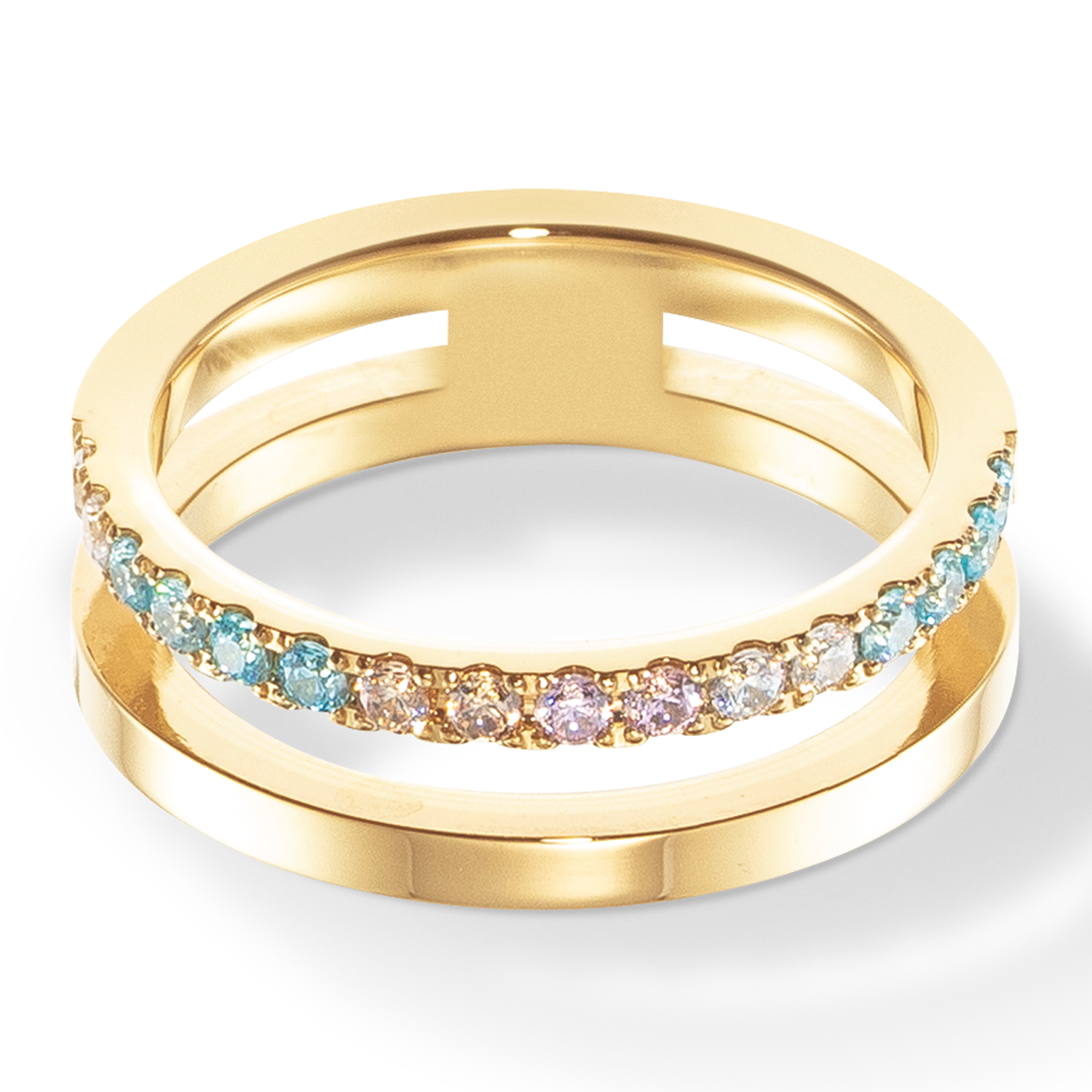 coeur-de-lion-ring-eternal-unity-gold-multicolor-pastell image 2