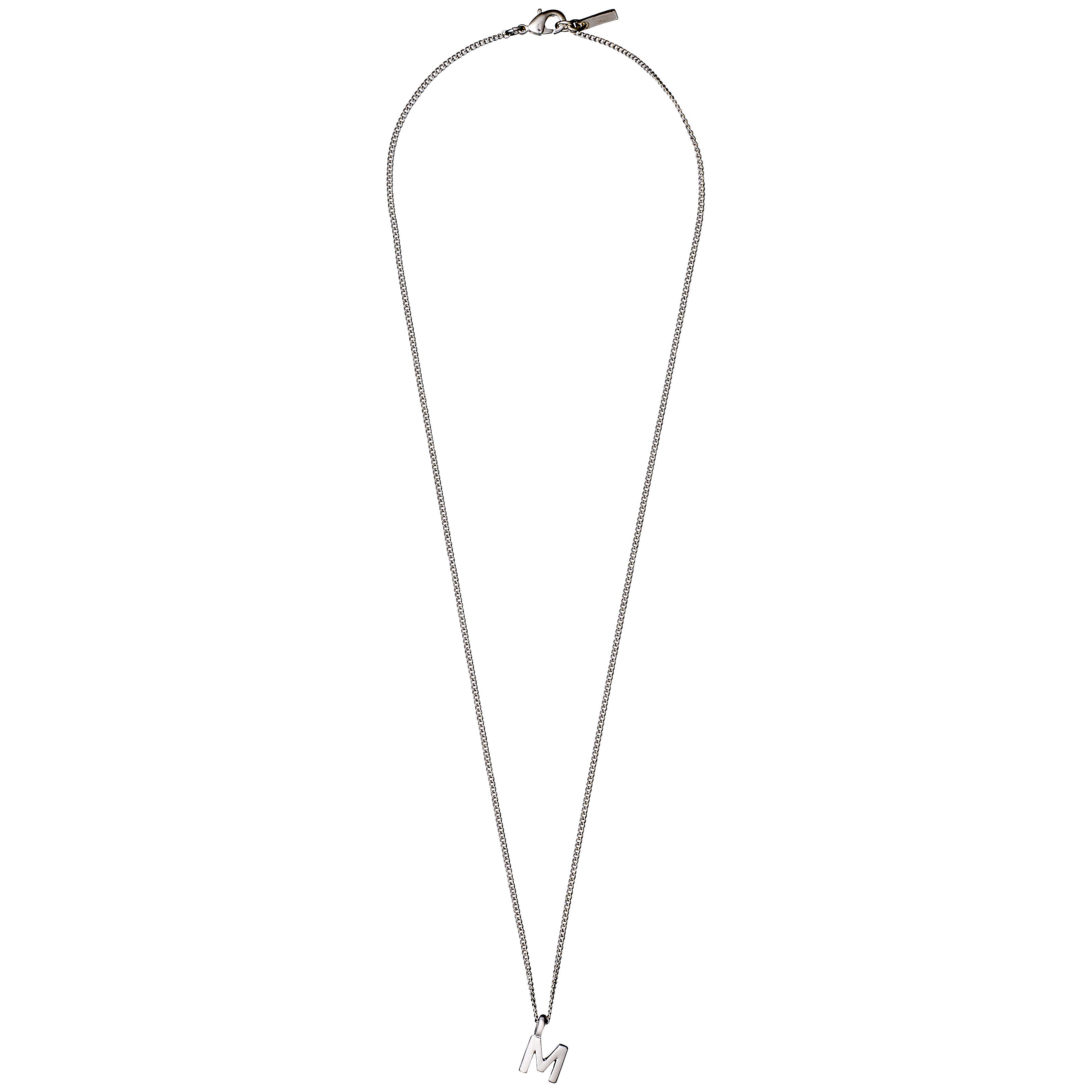 pilgrim-charm-halskette-mit-m-anh-nger-silberplattiert-43-cm image 1