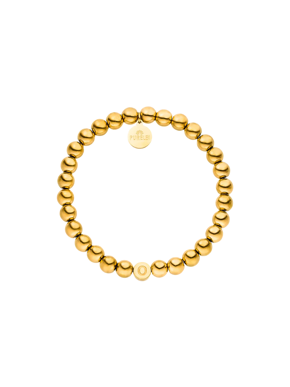 purelei-letter-o-armband-personalisiertes-buchstaben-armband-verstellbar image 1
