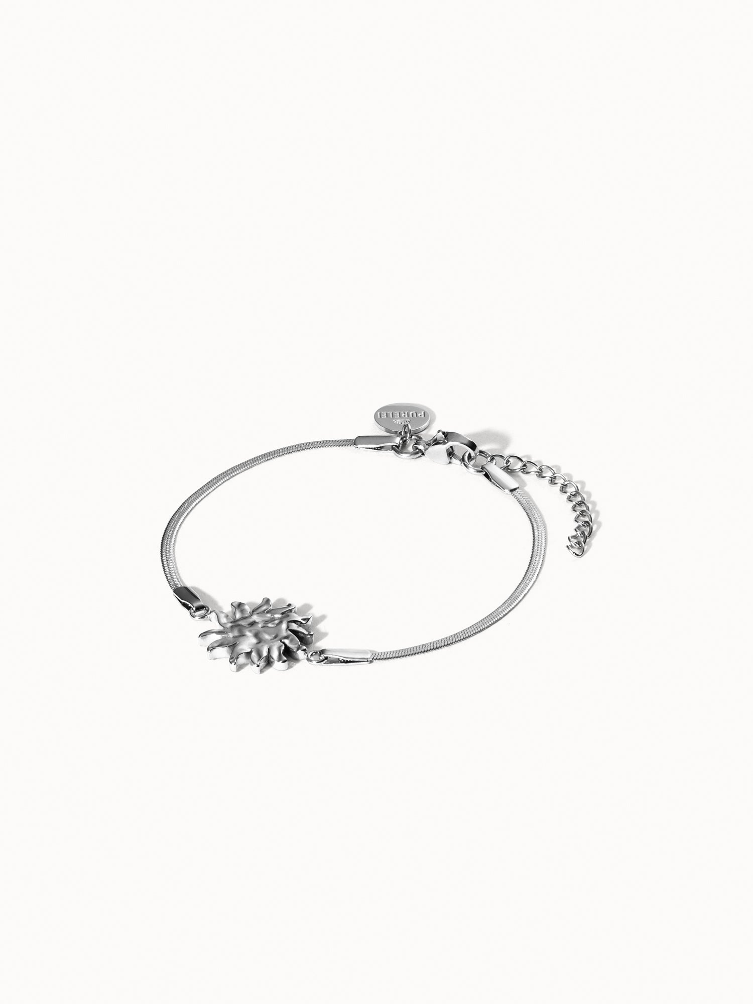 purelei-iconic-sun-armband-snake-chain-16-19-cm-sonnen-charm image 3