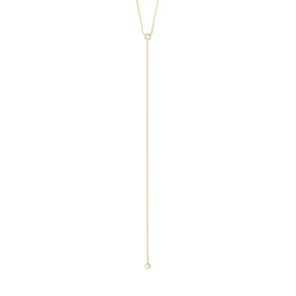 pilgrim-lumi-y-halskette-vergoldet-mit-kristallen-42-9-cm image 1