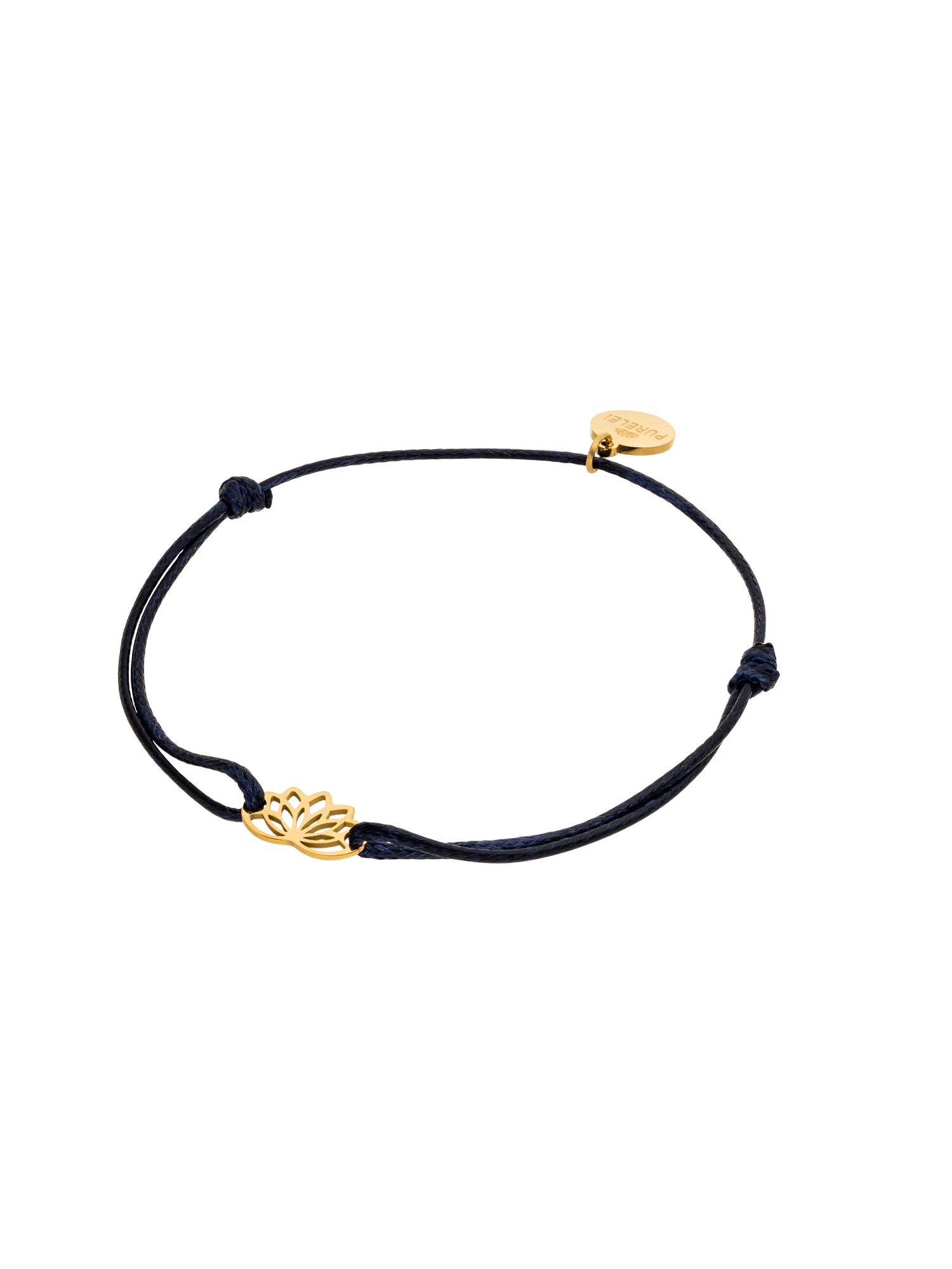 purelei-awesome-armband-mit-lotus-charm-aus-baumwolle image 1