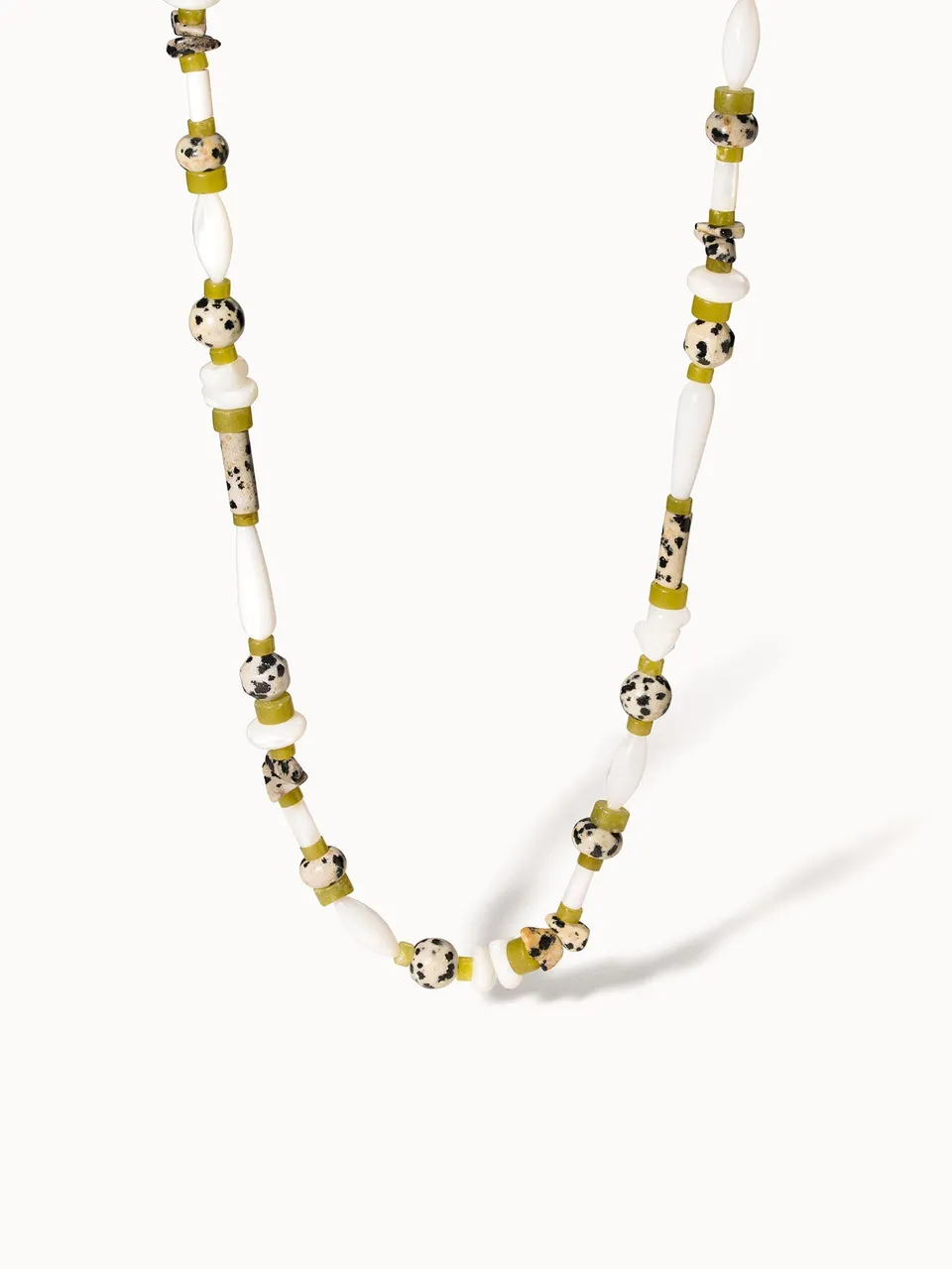 purelei-coast-kette-perlmutt-dalmatiner-jaspis-40-45-cm image 1