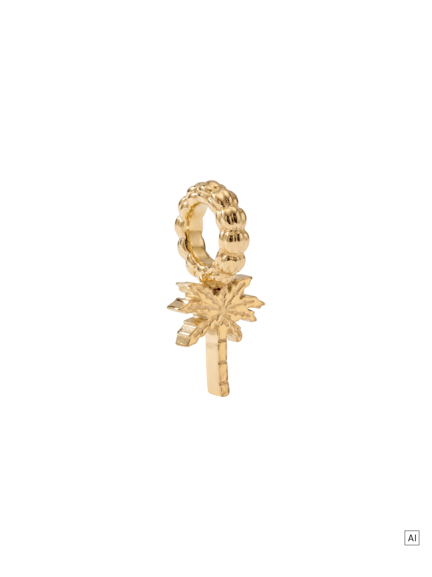 purelei-lei-palm-charm-palmen-anh-nger-18-4-x-9-mm image 1