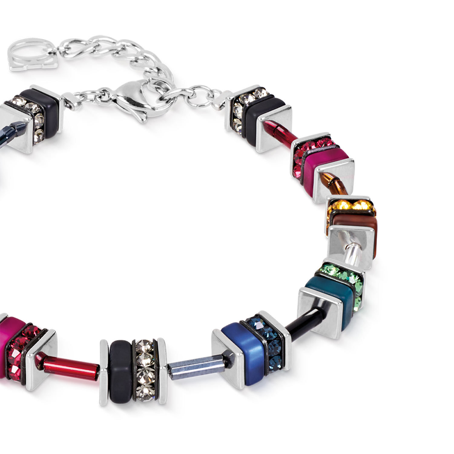 coeur-de-lion-geocube-armband-classic-polaris-strass-multicolor-winter image 2