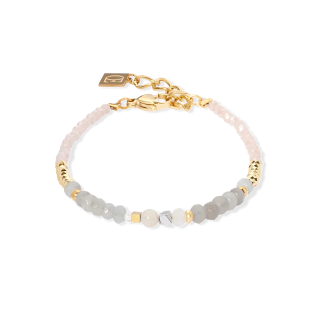 coeur-de-lion-armband-amulett-modern-future-gold-beige image 1
