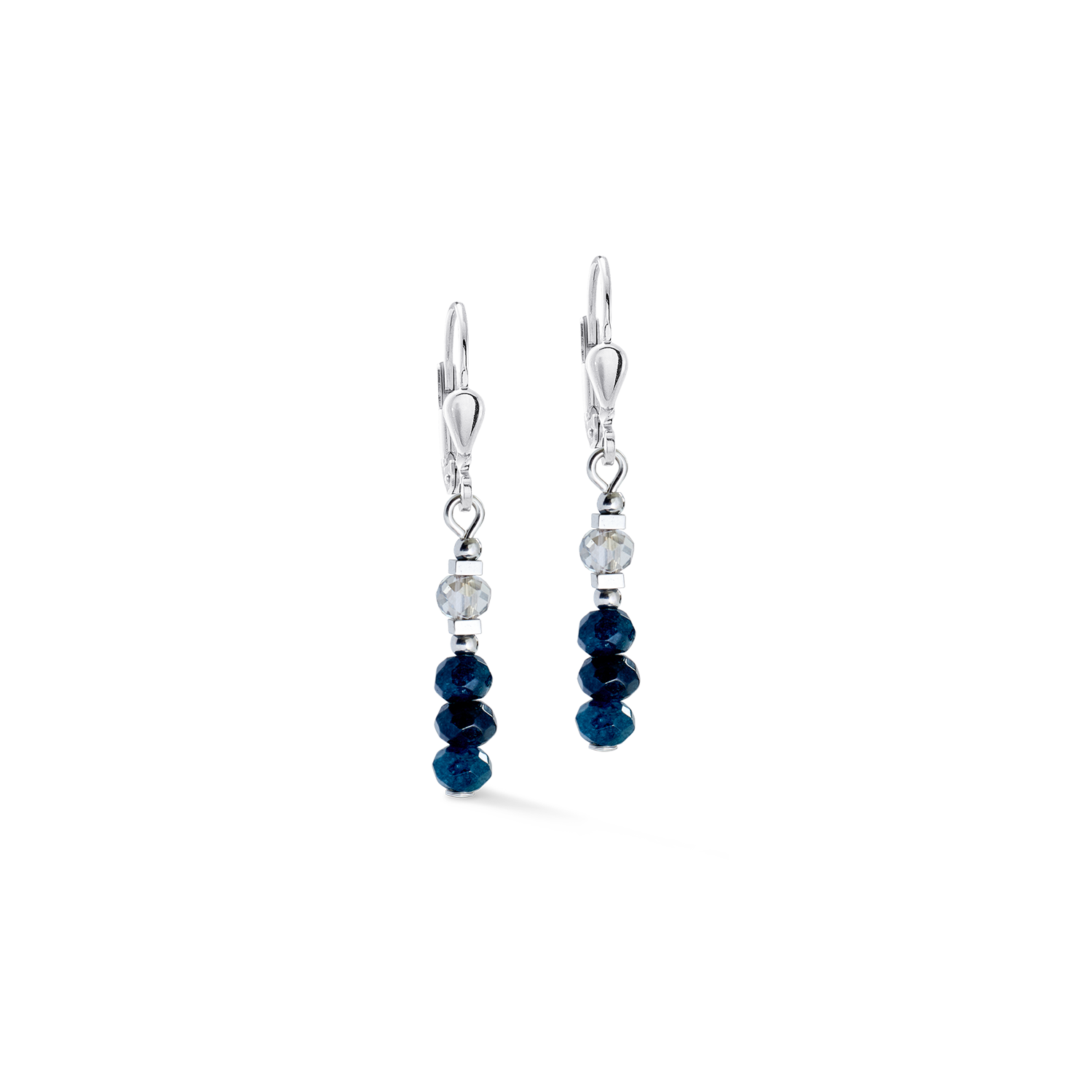 coeur-de-lion-rhythm-jade-navy-ohrringe-silber image 1