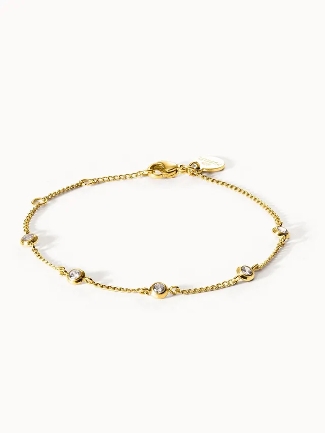 purelei-spotlight-armband-filigran-mit-zirkonia-verstellbar image 1