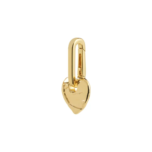 pilgrim-charm-herz-anh-nger-rough-vergoldet image 1