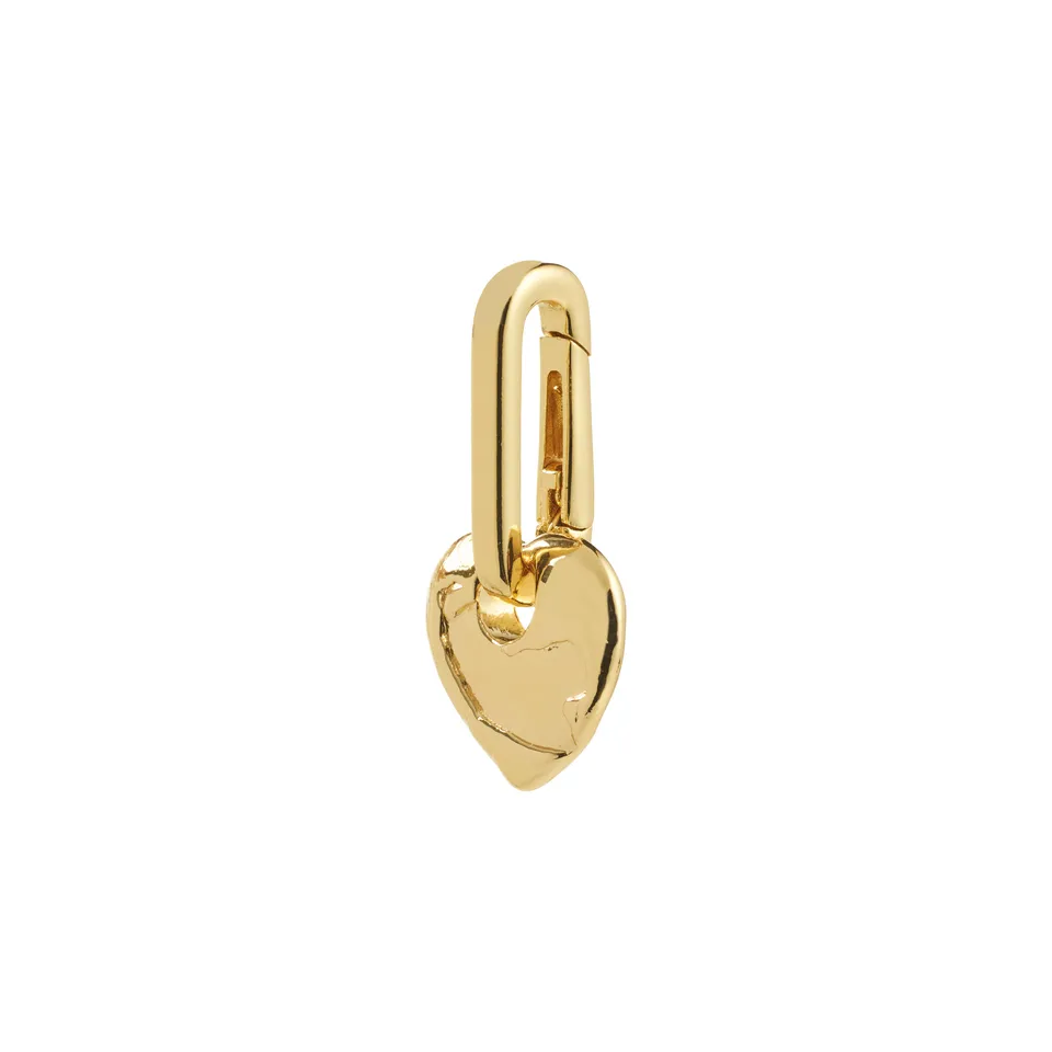 pilgrim-charm-herz-anh-nger-rough-vergoldet image 1