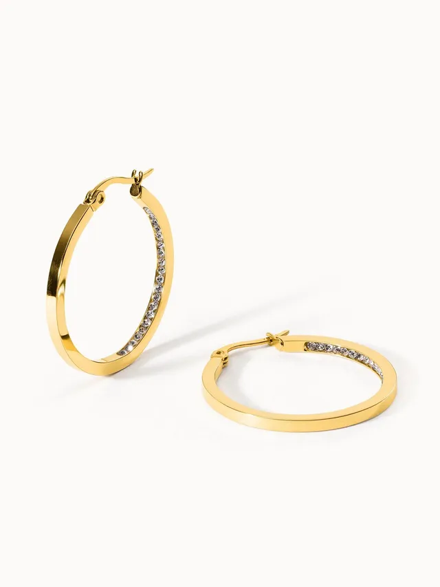 purelei-inner-shine-ohrringe-creolen-30-mm-gold-silber-ros-gold image 1