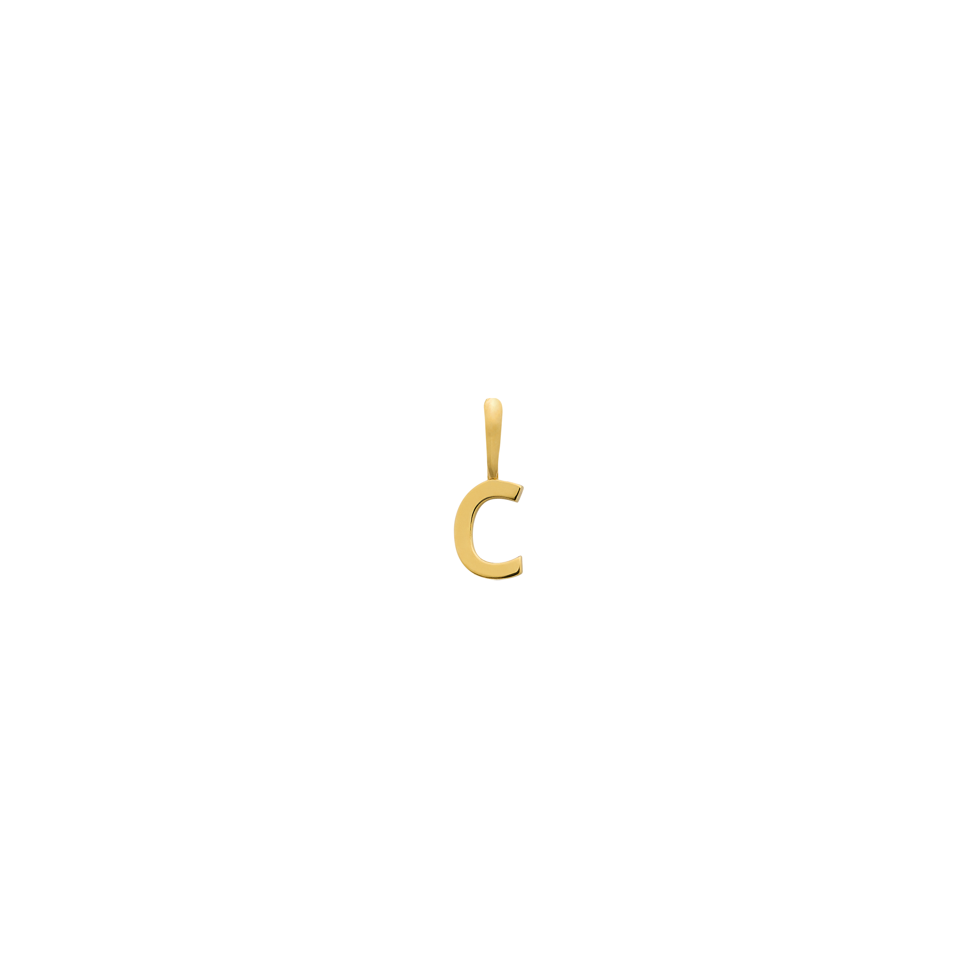 xenox-fine-c-letter-anh-nger-585-gelbgold-buchstabe-c image 1