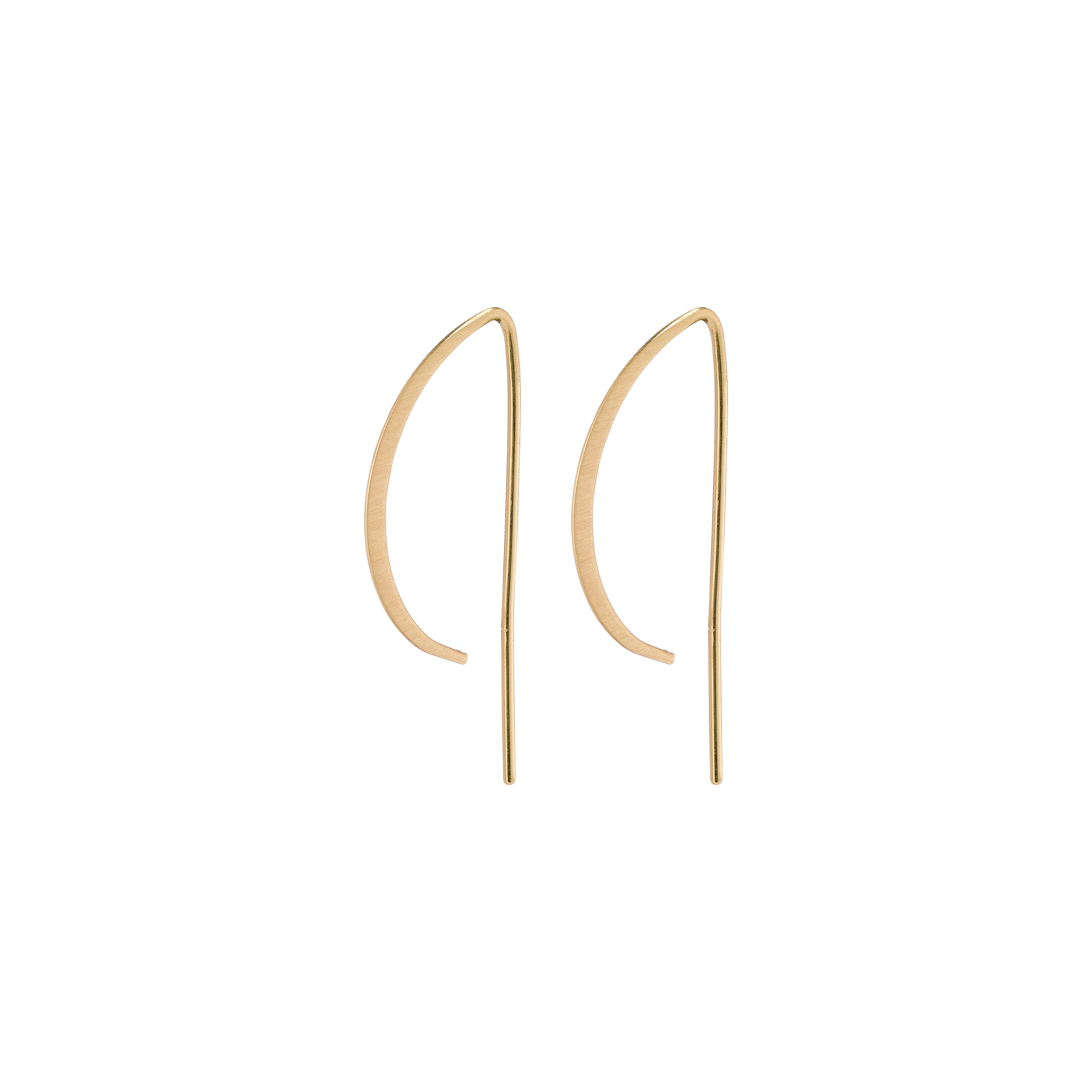 pilgrim-peony-ohrringe-vergoldet-grafisch-minimalistisch image 1