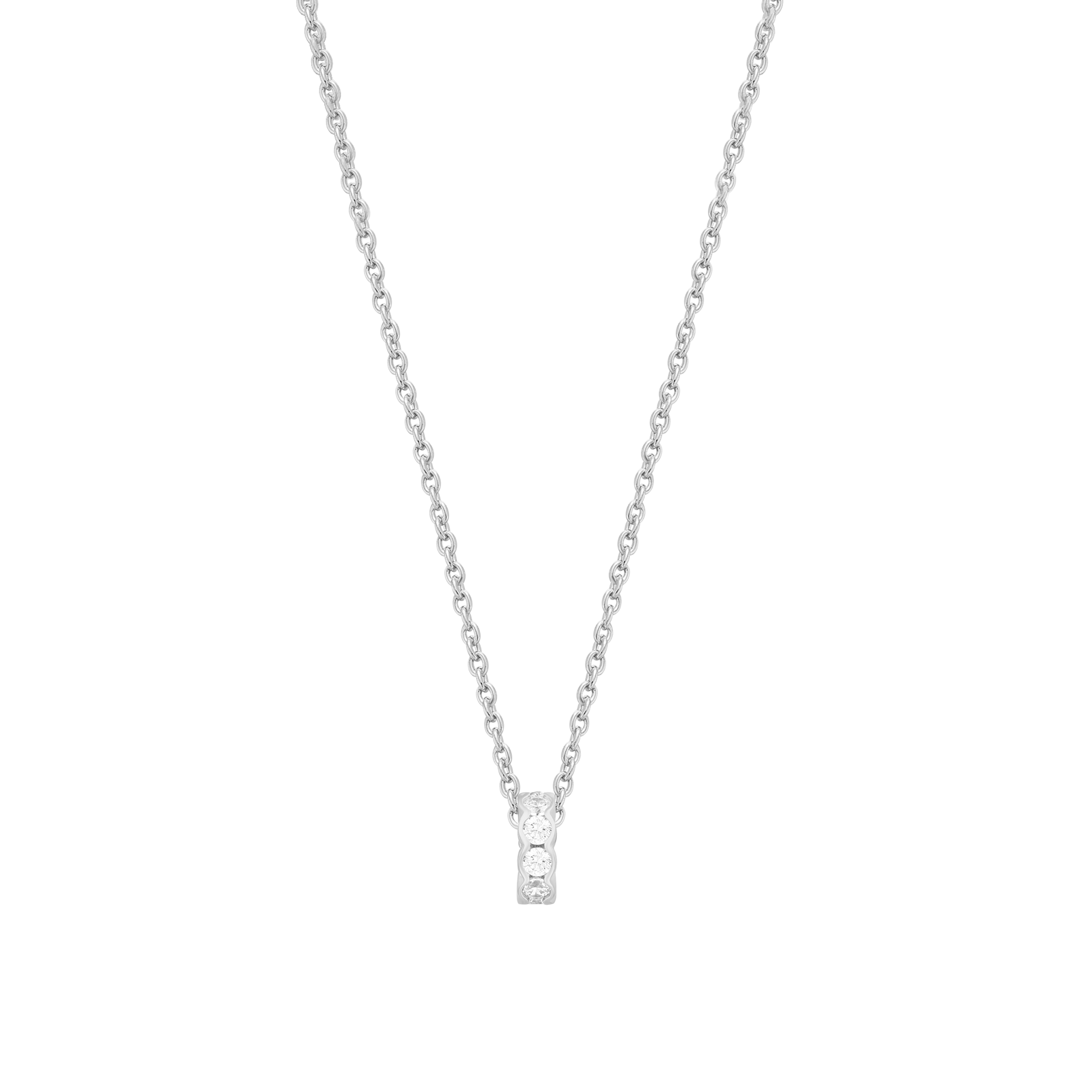 xenox-starlight-xs92055-halskette-925-sterlingsilber-mit-zirkonia-ringanh-nger image 1