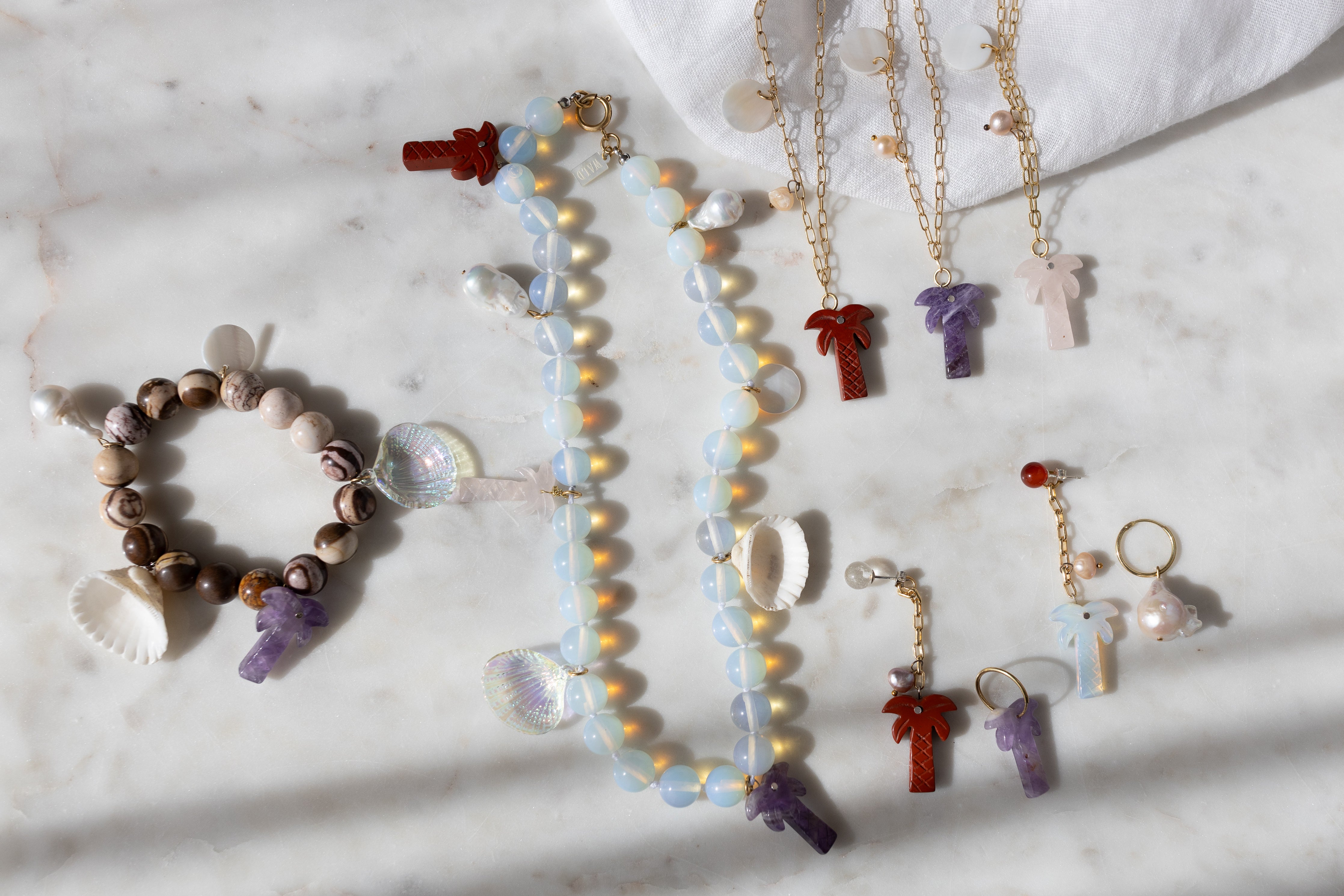 wald-berlin-mexicana-la-bamba-halskette-statementkette-mit-opalit-perlmutt-palme image 5