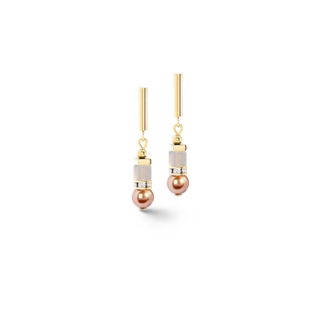 coeur-de-lion-precious-fusion-offset-ohrringe-champagne-blush image 1