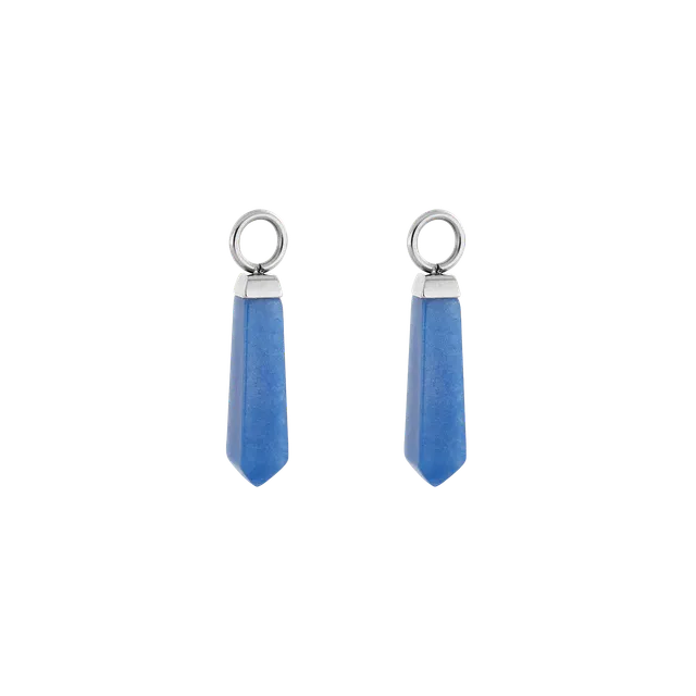 coeur-de-lion-ear-me-up-charm-obelisk-silber-blau-sodalith-paar image 1