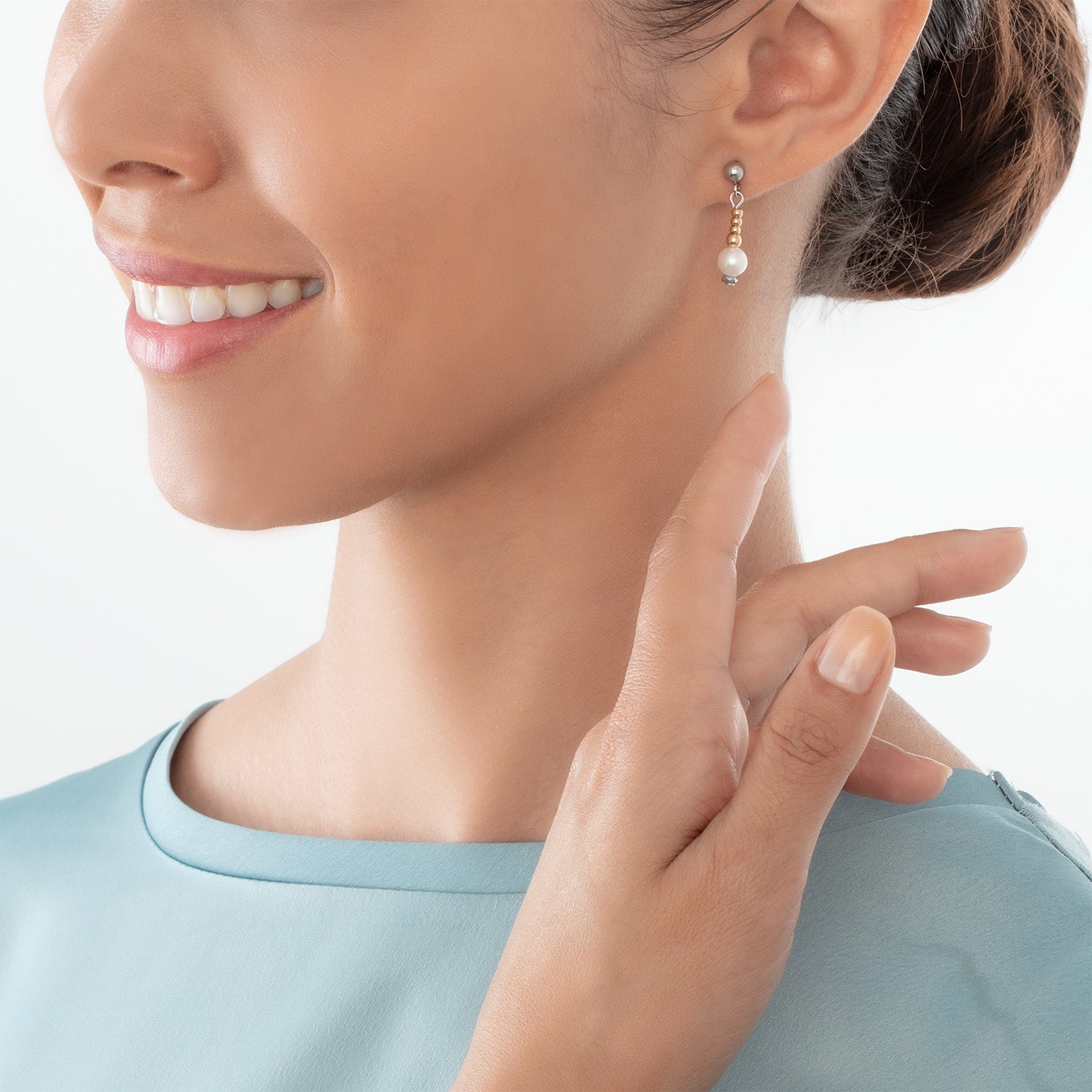 coeur-de-lion-classic-princess-ohrringe-s-wasserperlen-bicolor-gold-silber image 4