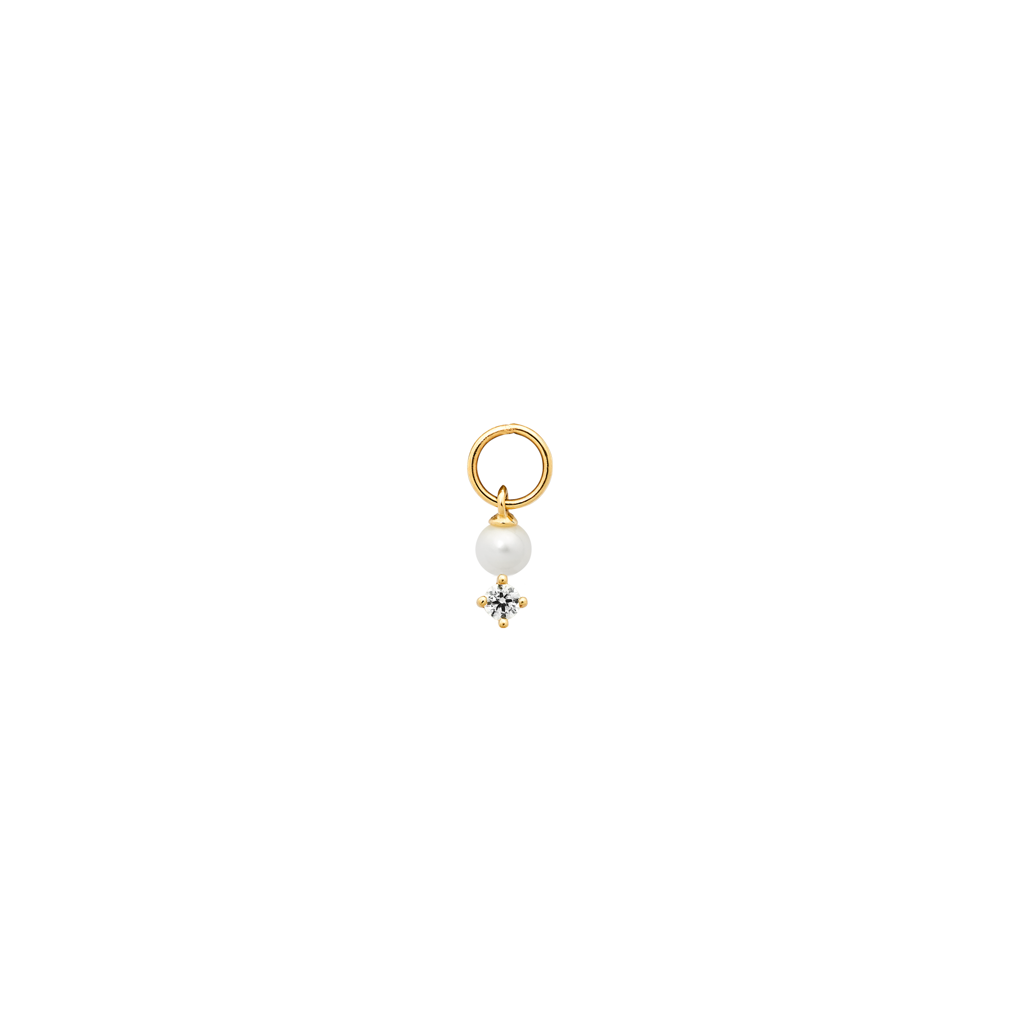 xenox-fine-perla-ohrring-anh-nger-585-gelbgold-mit-perle-und-zirkonia image 1