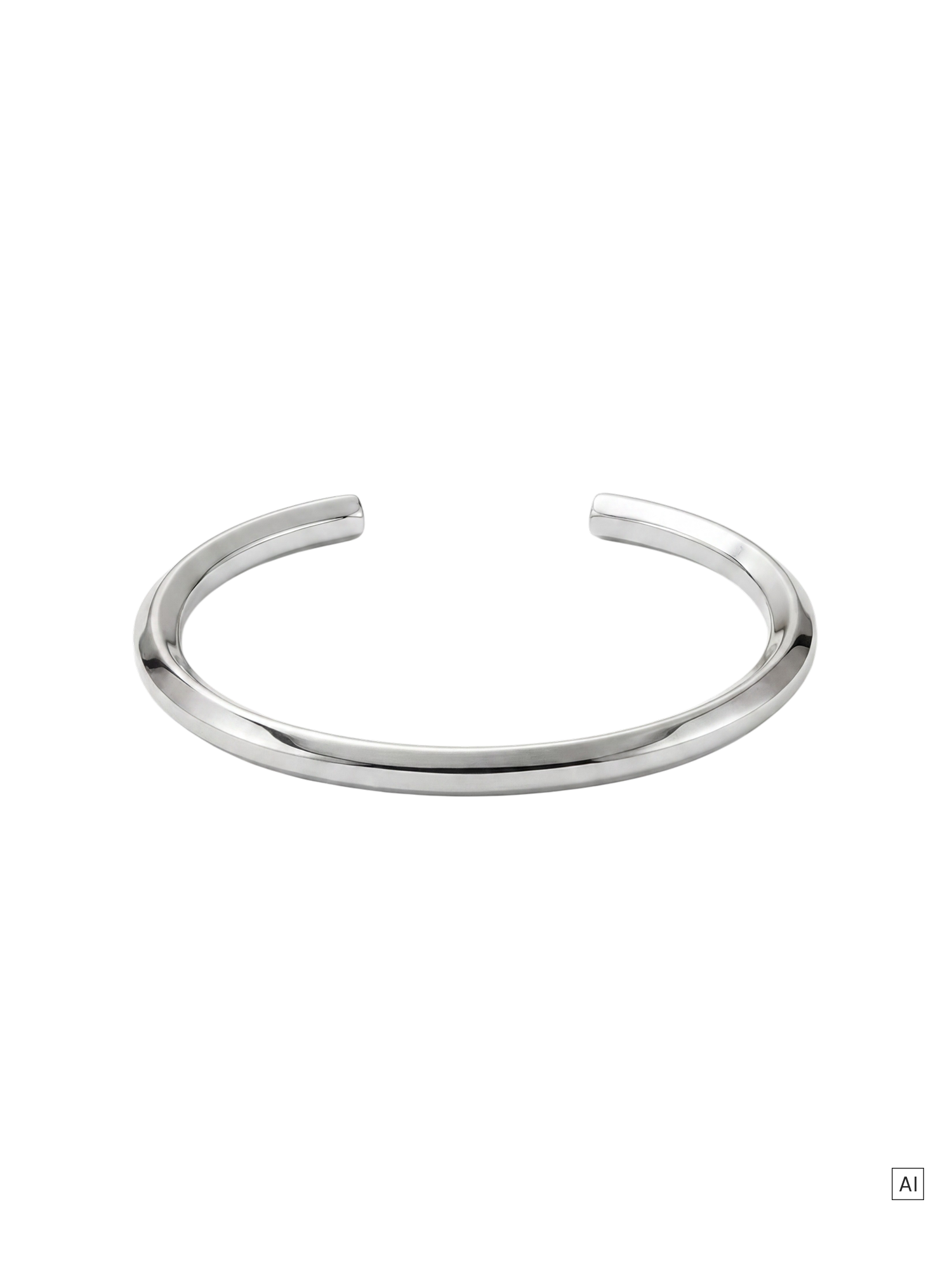 purelei-salt-line-armcuff-hexagon-armreif-verstellbar image 2