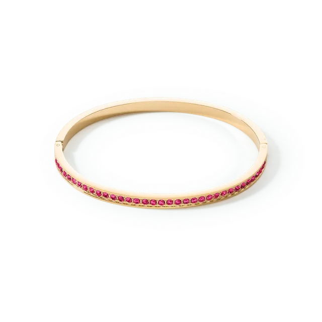 coeur-de-lion-armreif-iconic-gold-pink-gr-e-19-cm image 1