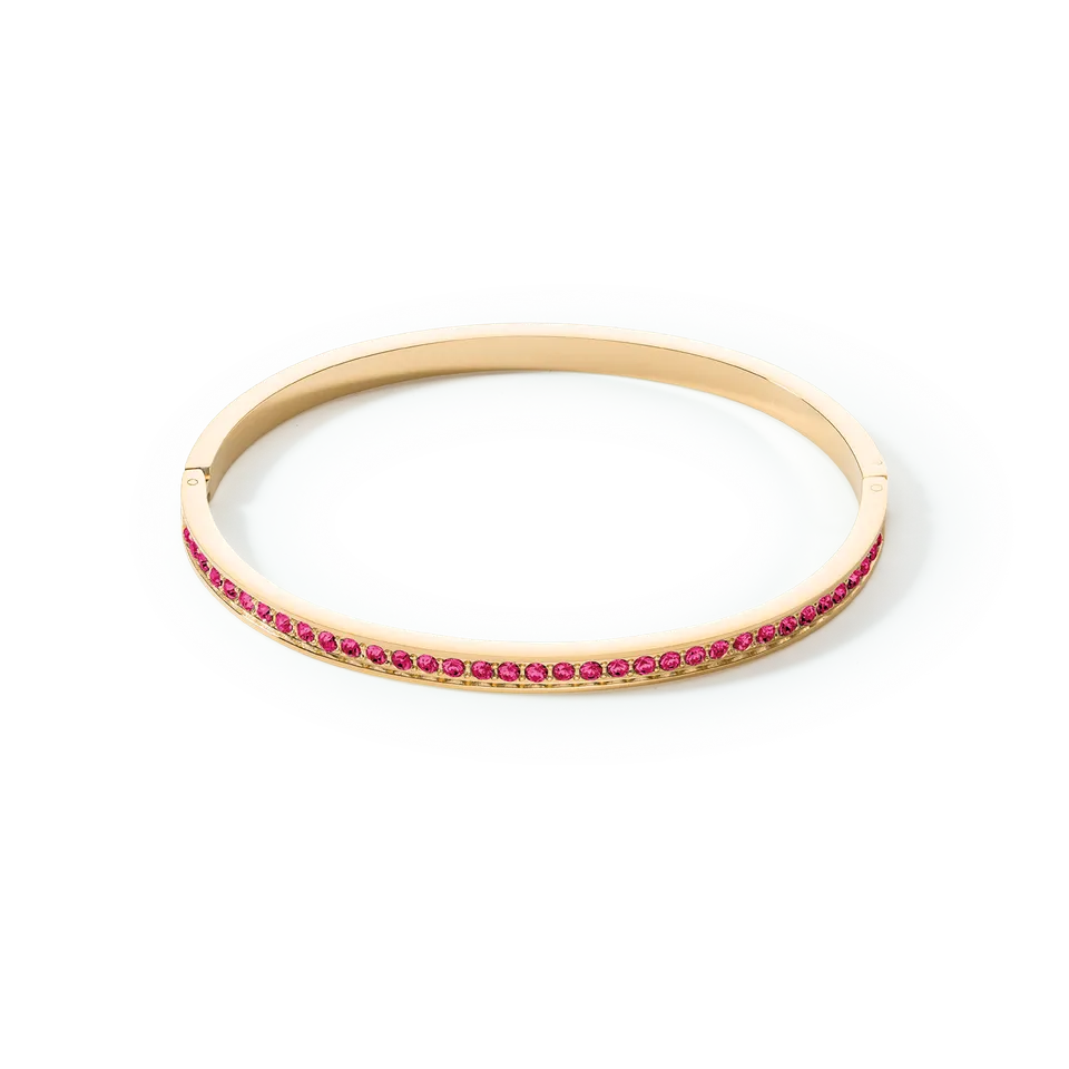 coeur-de-lion-armreif-iconic-gold-pink-gr-e-19-cm image 1