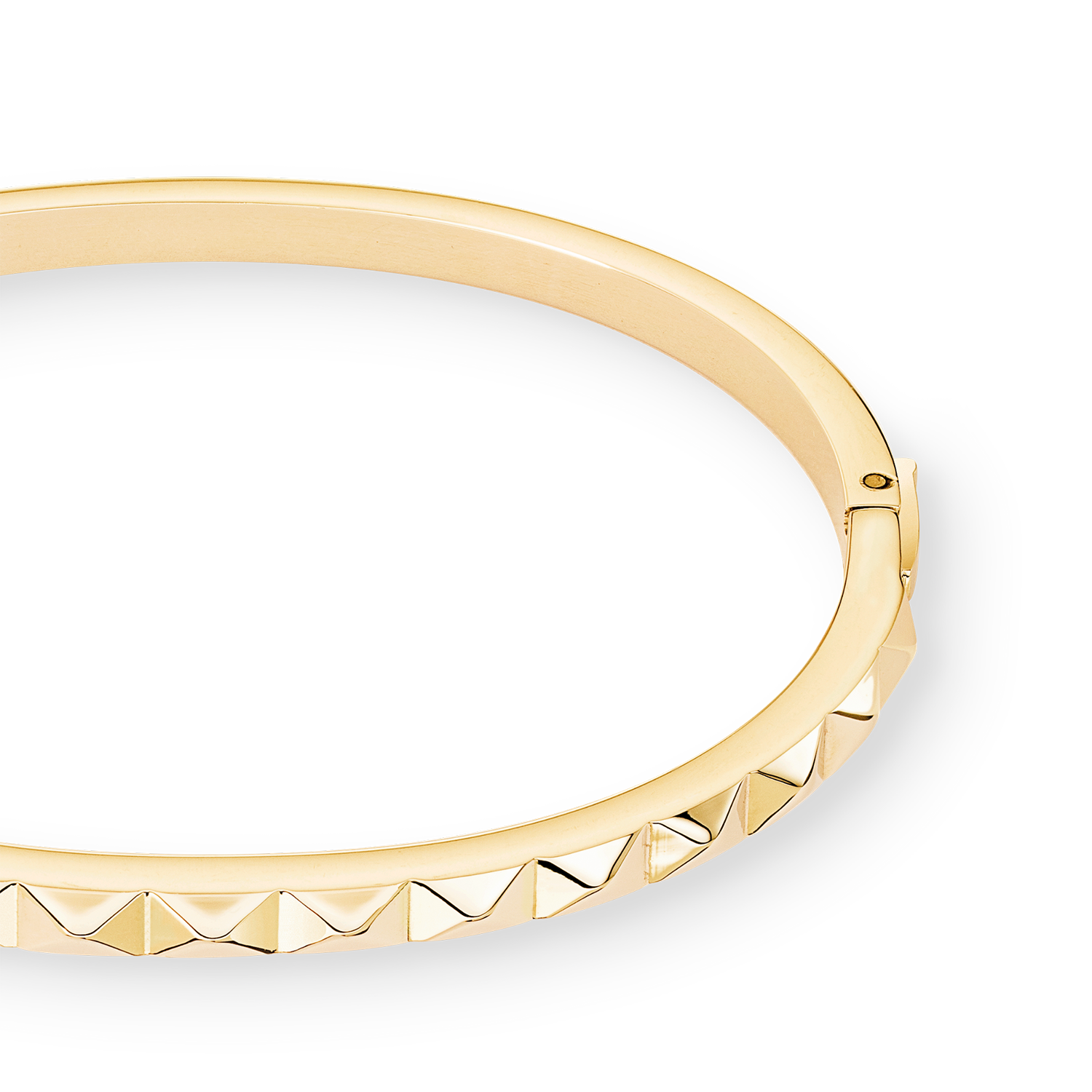 coeur-de-lion-essentials-spikes-armreif-gold image 2