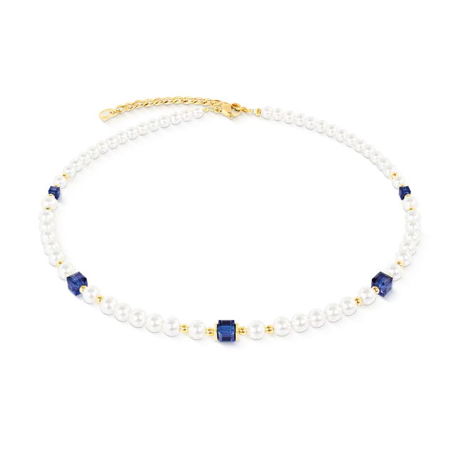 coeur-de-lion-cocktail-pearls-halskette-sapphire-42-6-cm image 1