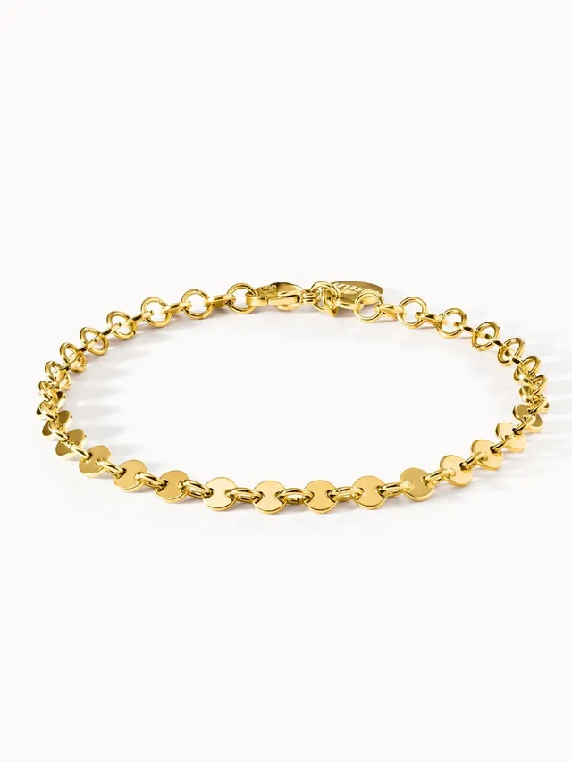purelei-pure-armband-filigranes-pl-ttchenarmband-in-gold-silber-ros-gold image 1