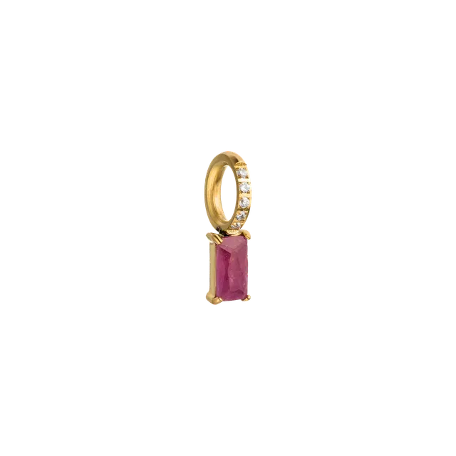 purelei-geburtsstein-juli-rubin-charm-baguette-schliff-anh-nger-gold image 1
