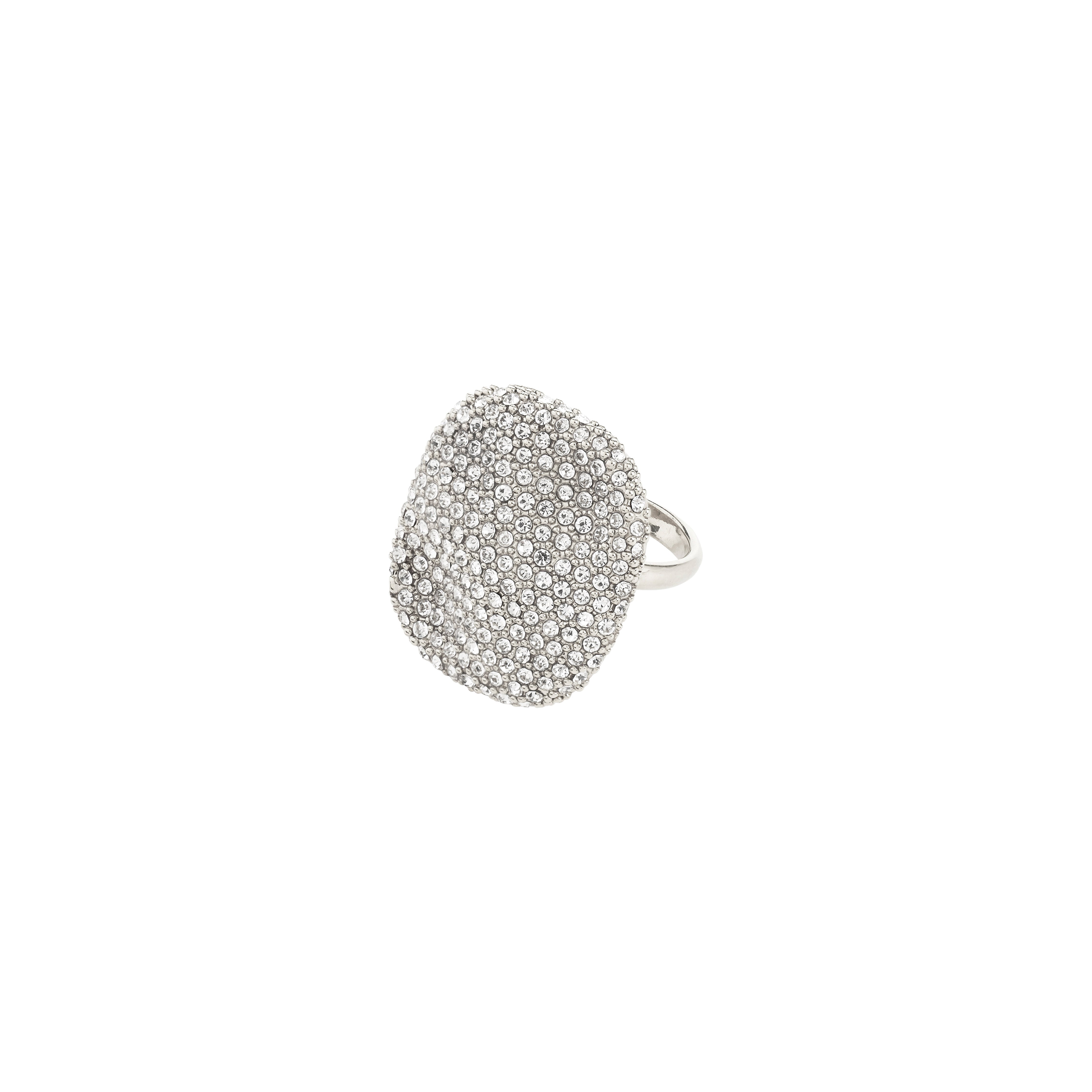 pilgrim-ember-ring-versilbert-mit-preciosa-kristallen image 1