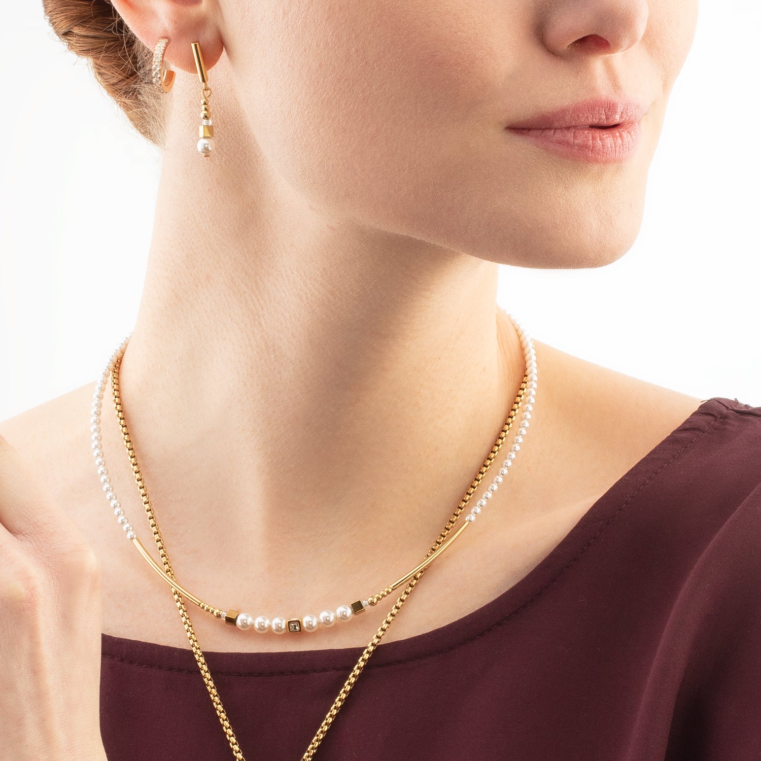 coeur-de-lion-eternal-love-creole-mini-gold-kristall-zirkonia image 4