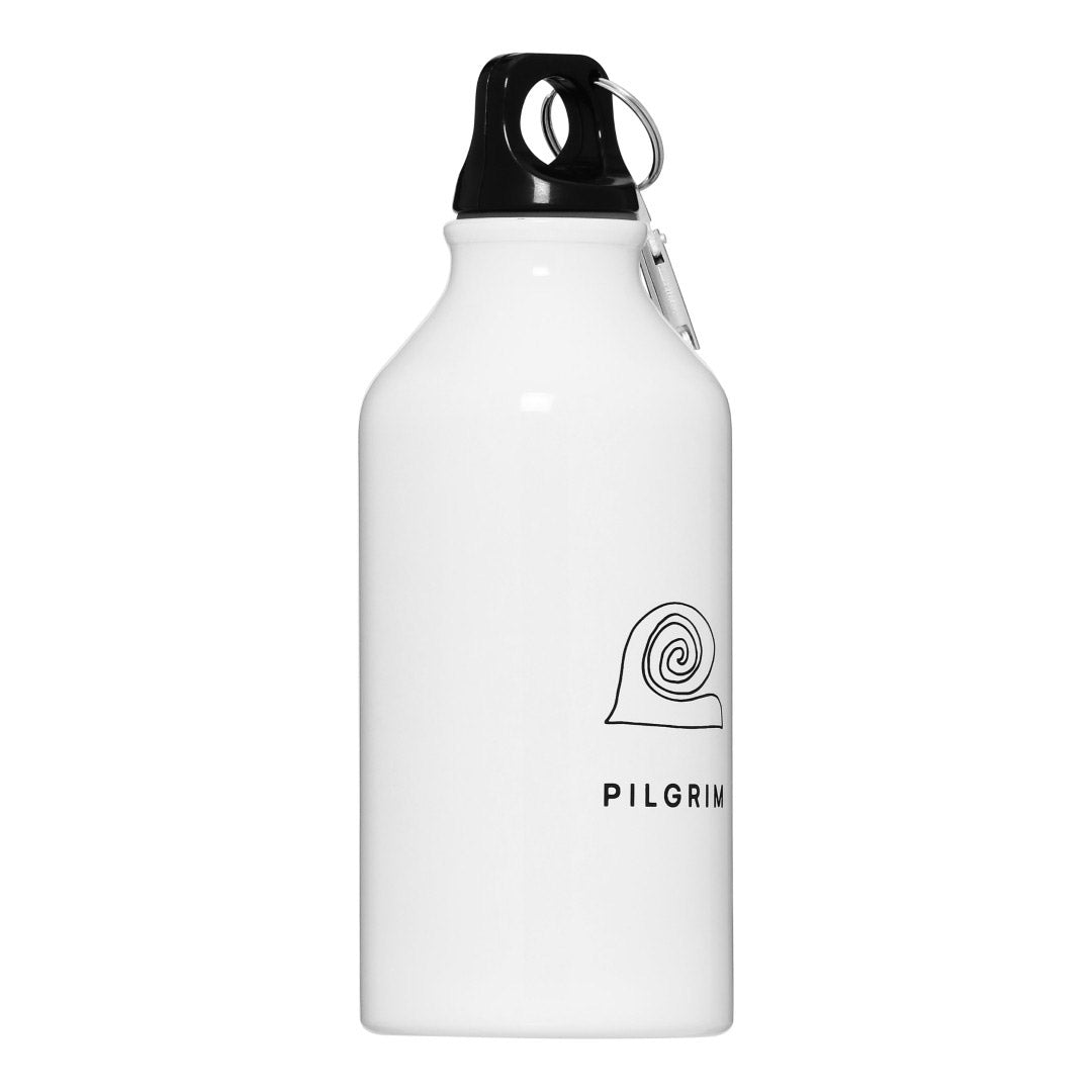 pilgrim-aluminium-trinkflasche-400-ml-wei-mit-logo image 2