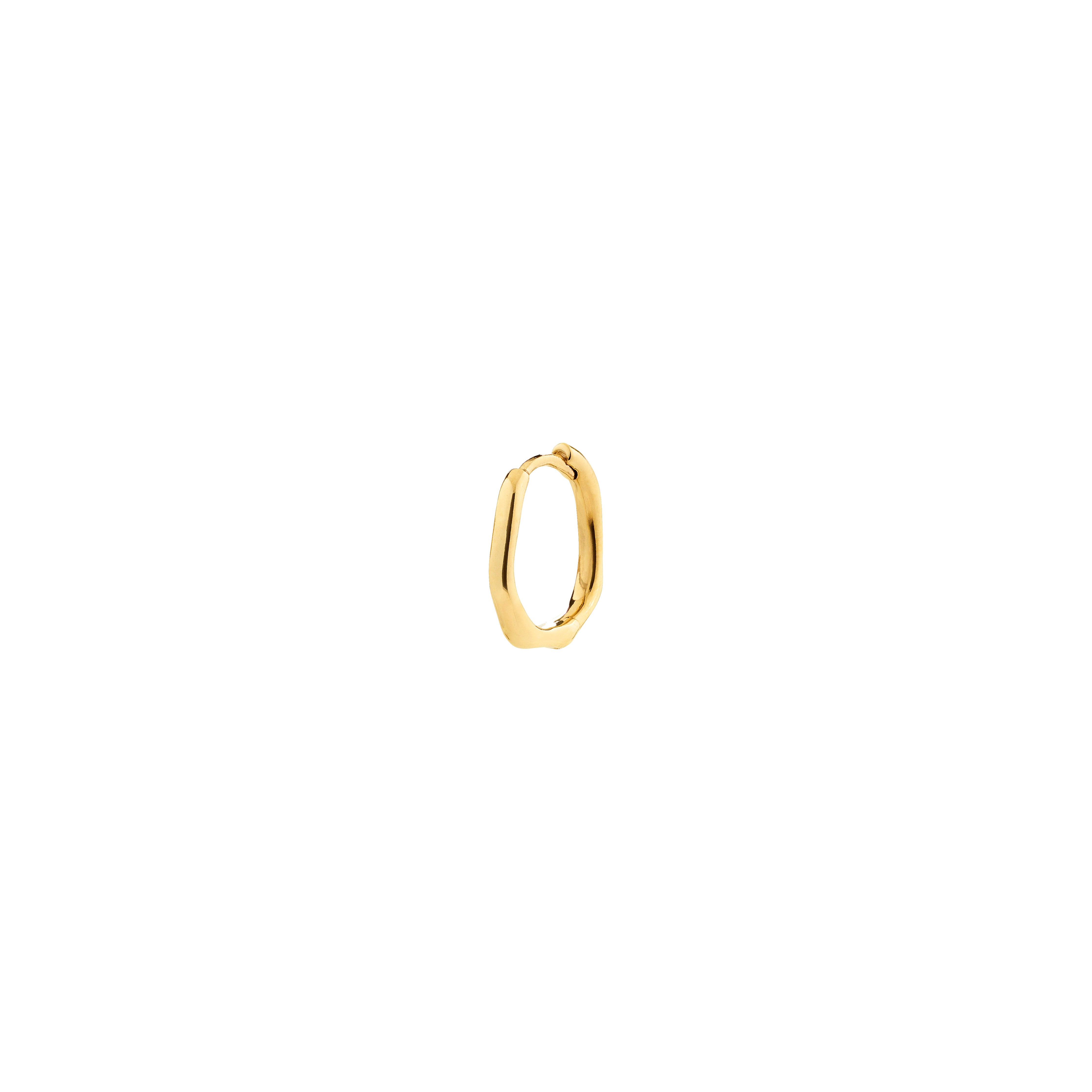 pilgrim-x-dea-pave-hoop-01-single-creole-12-5-mm-18k-vergoldet image 1