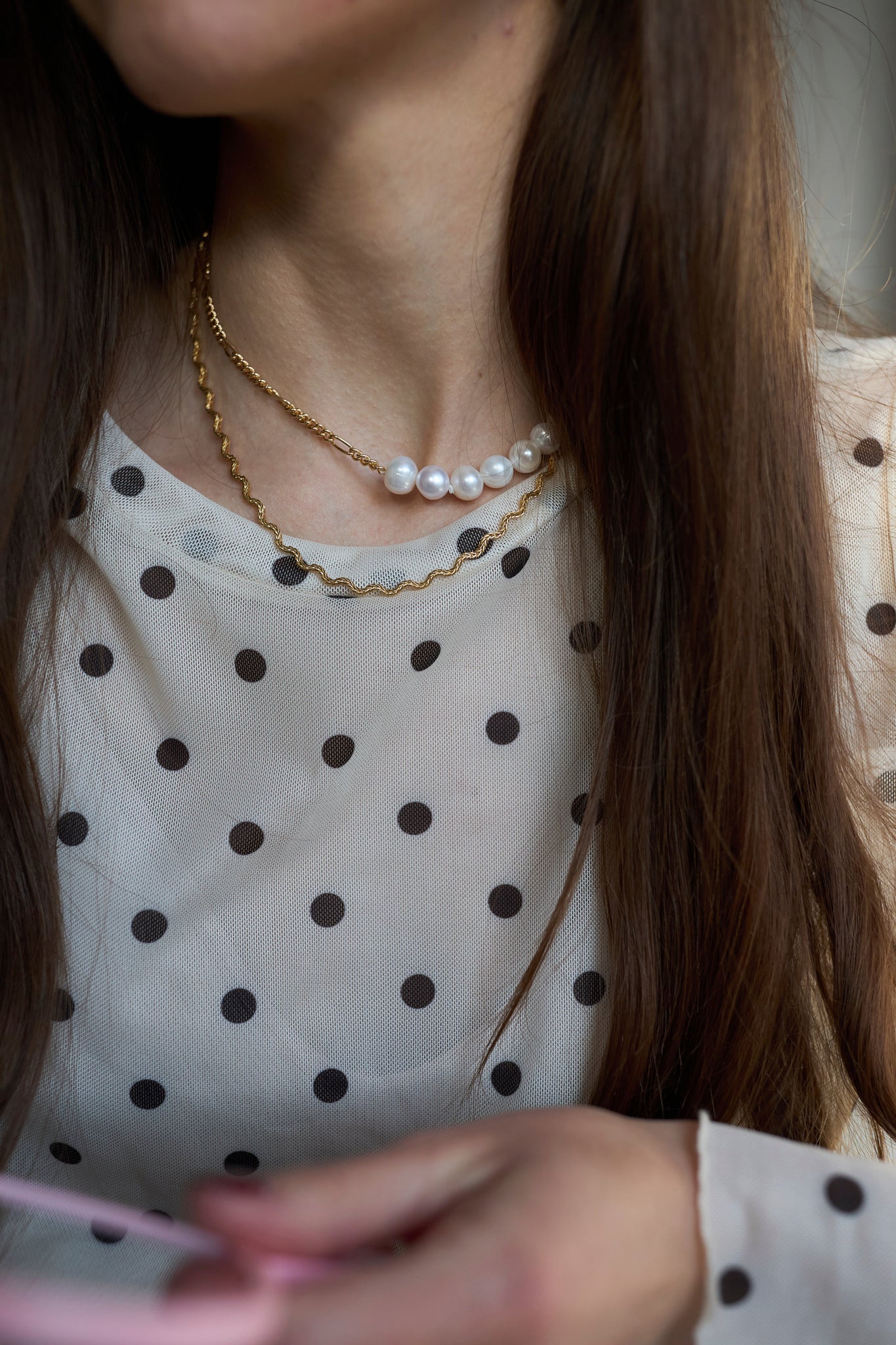 wald-berlin-irina-halskette-gold-18k-vergoldete-kette-45-cm image 2