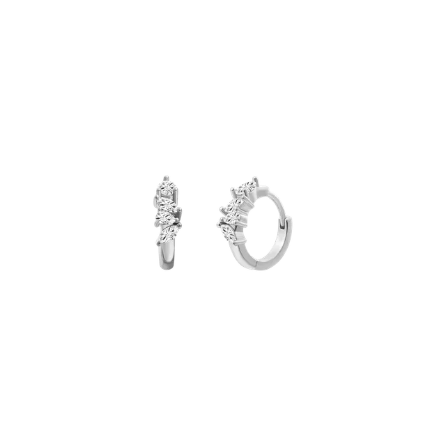 xenox-sundown-ohrringe-925-sterling-silber-rhodiniert-mit-zirkonia image 1