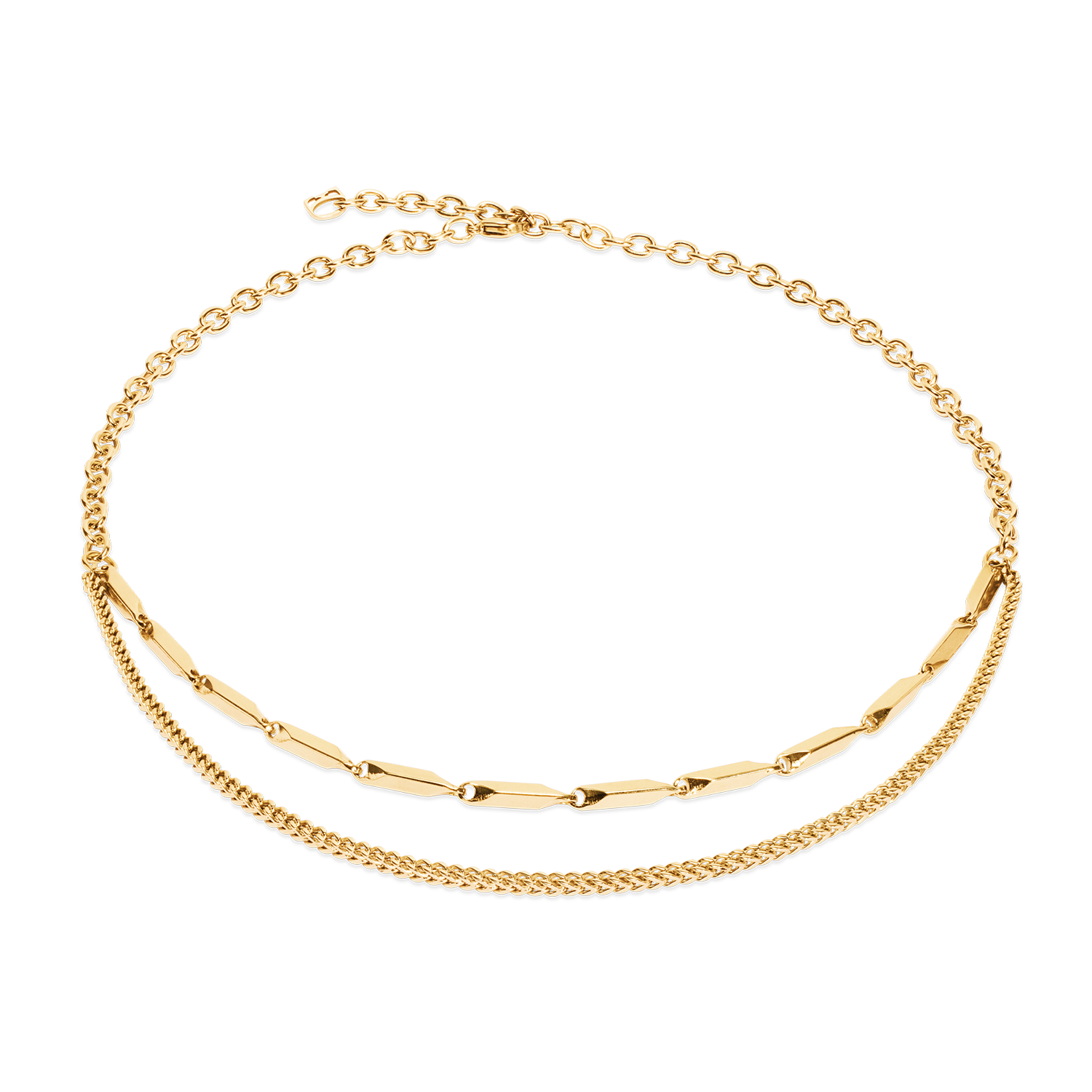 coeur-de-lion-halskette-twisted-layers-gold image 1