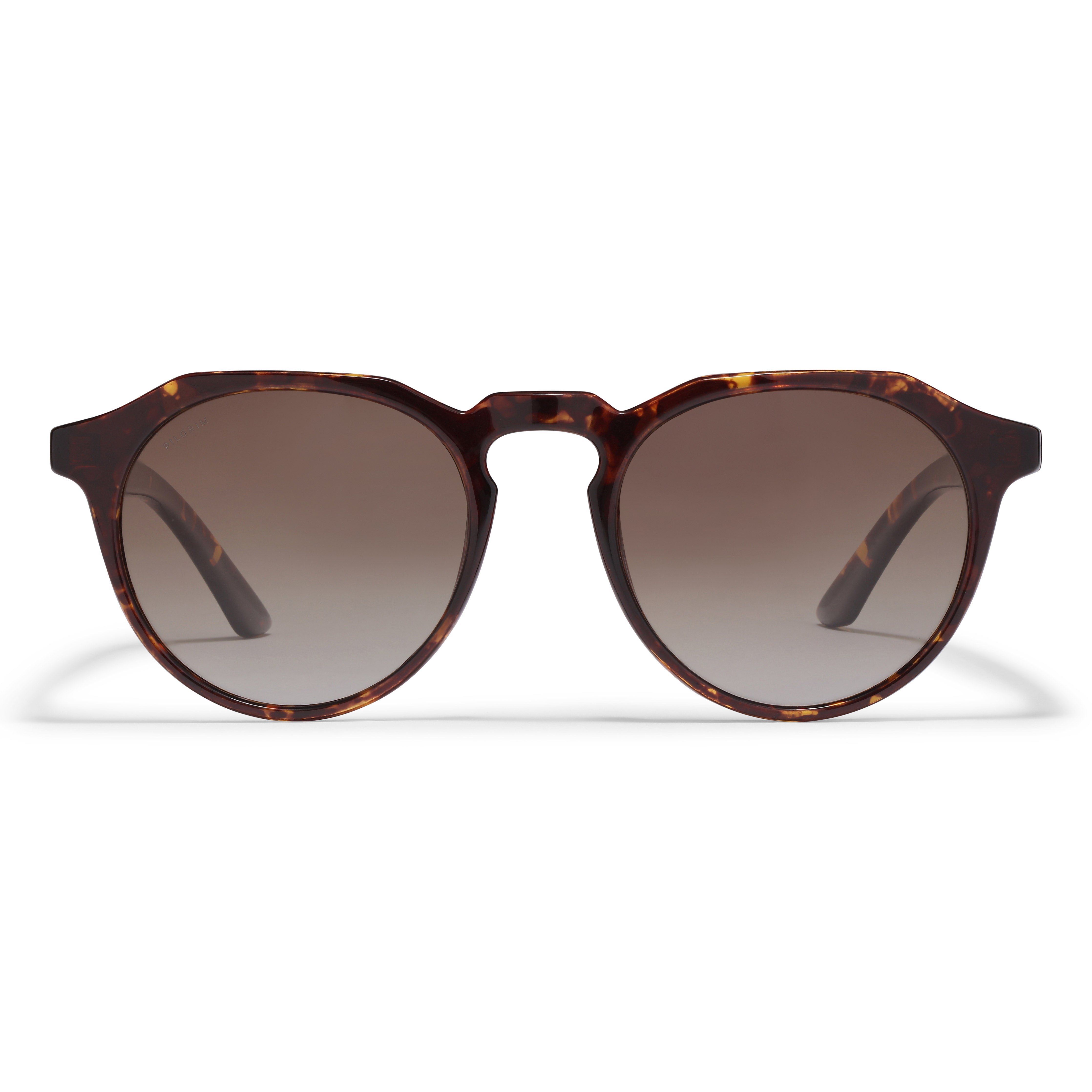 pilgrim-alejandra-sonnenbrille-tortoise-brown-rund image 4