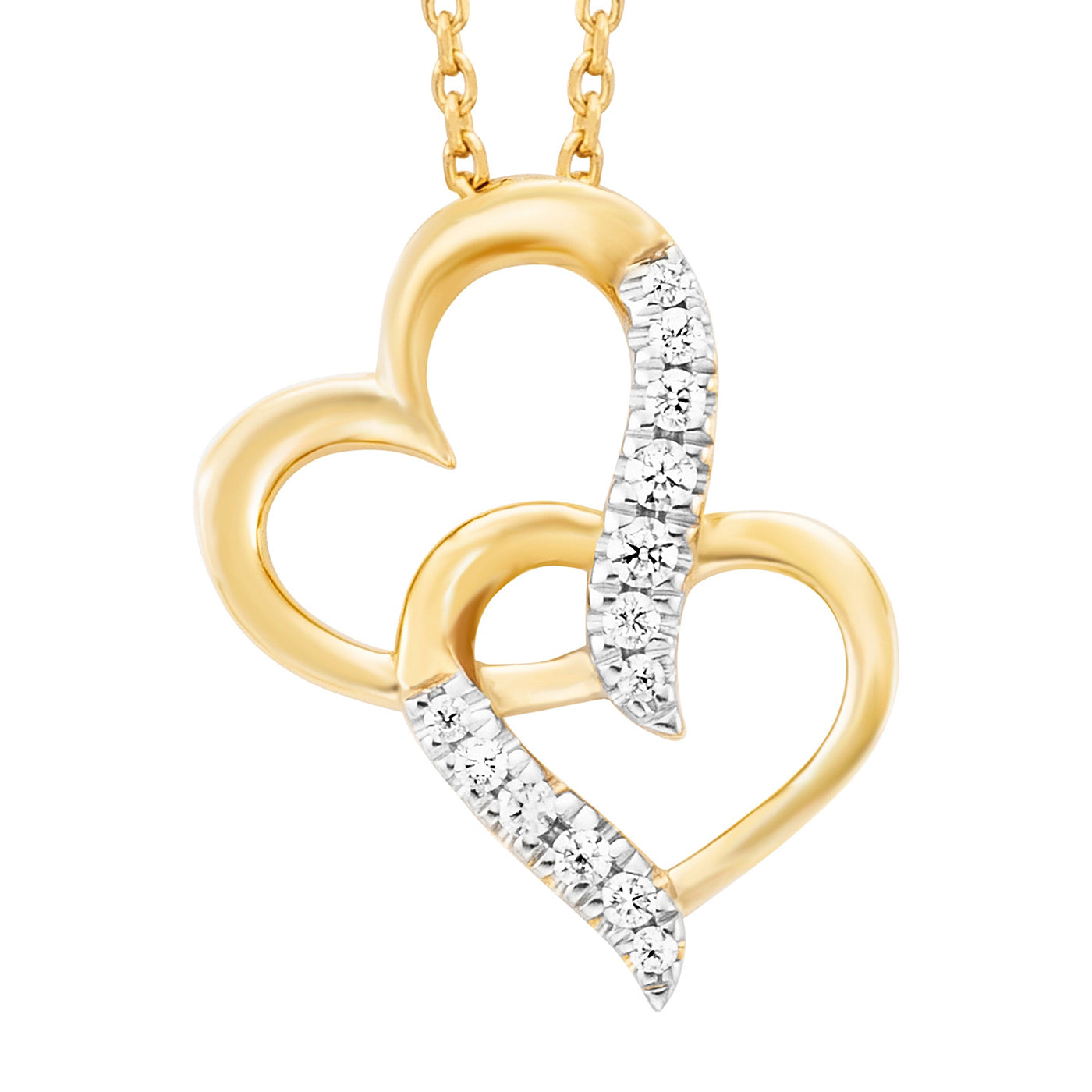 julie-julsen-herzen-kette-mit-anh-nger-vergoldet-13-zirkonia image 3