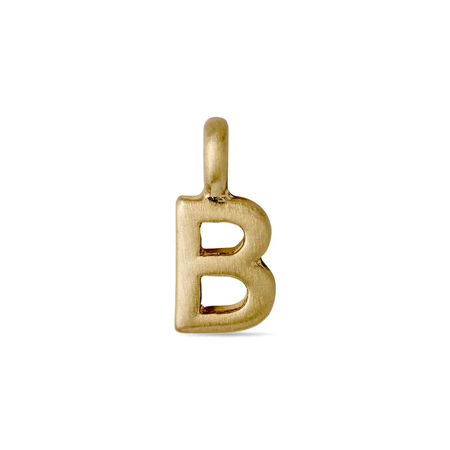 pilgrim-charm-b-anh-nger-buchstabe-vergoldet image 1