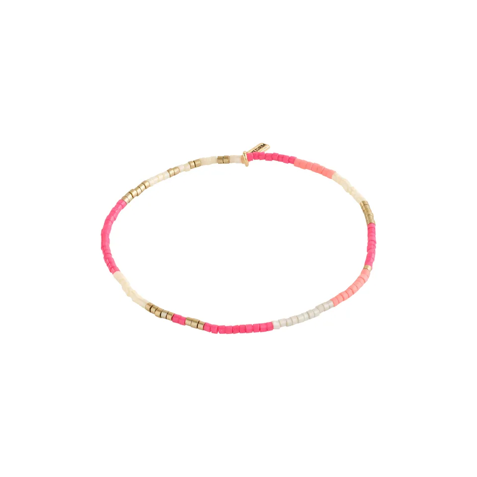 pilgrim-alison-armband-pink-gold-plated image 1