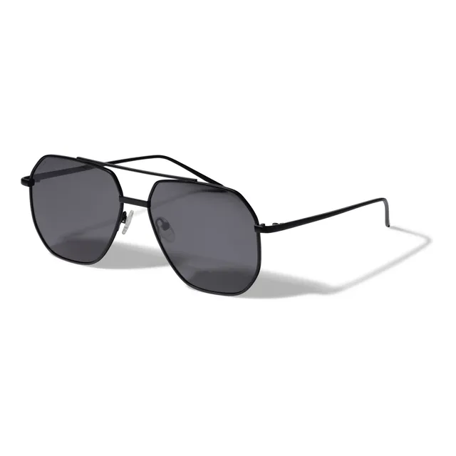 pilgrim-ana-sonnenbrille-schwarz-piloten-modell-metall image 1