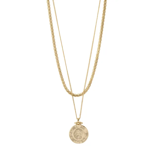pilgrim-nomad-2-in-1-m-nzkette-goldplattiert image 1