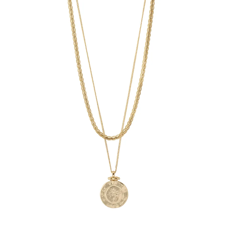 pilgrim-nomad-2-in-1-m-nzkette-goldplattiert image 1