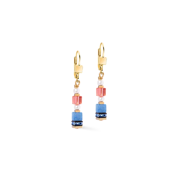 coeur-de-lion-sparkling-princess-spikes-ohrringe-gold-multicolor image 1